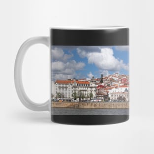 Old town, river, Mondego, Coimbra, Portugal, city Mug